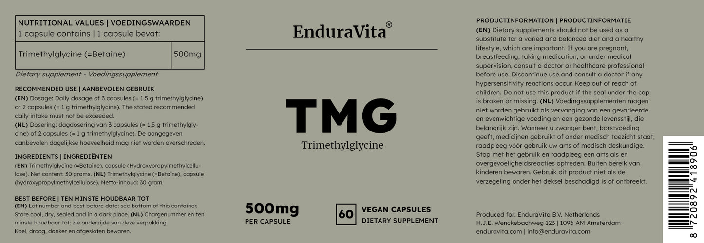 Kapsułki TMG 500 mg